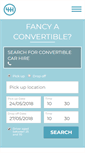 Mobile Screenshot of convertiblehirecar.com